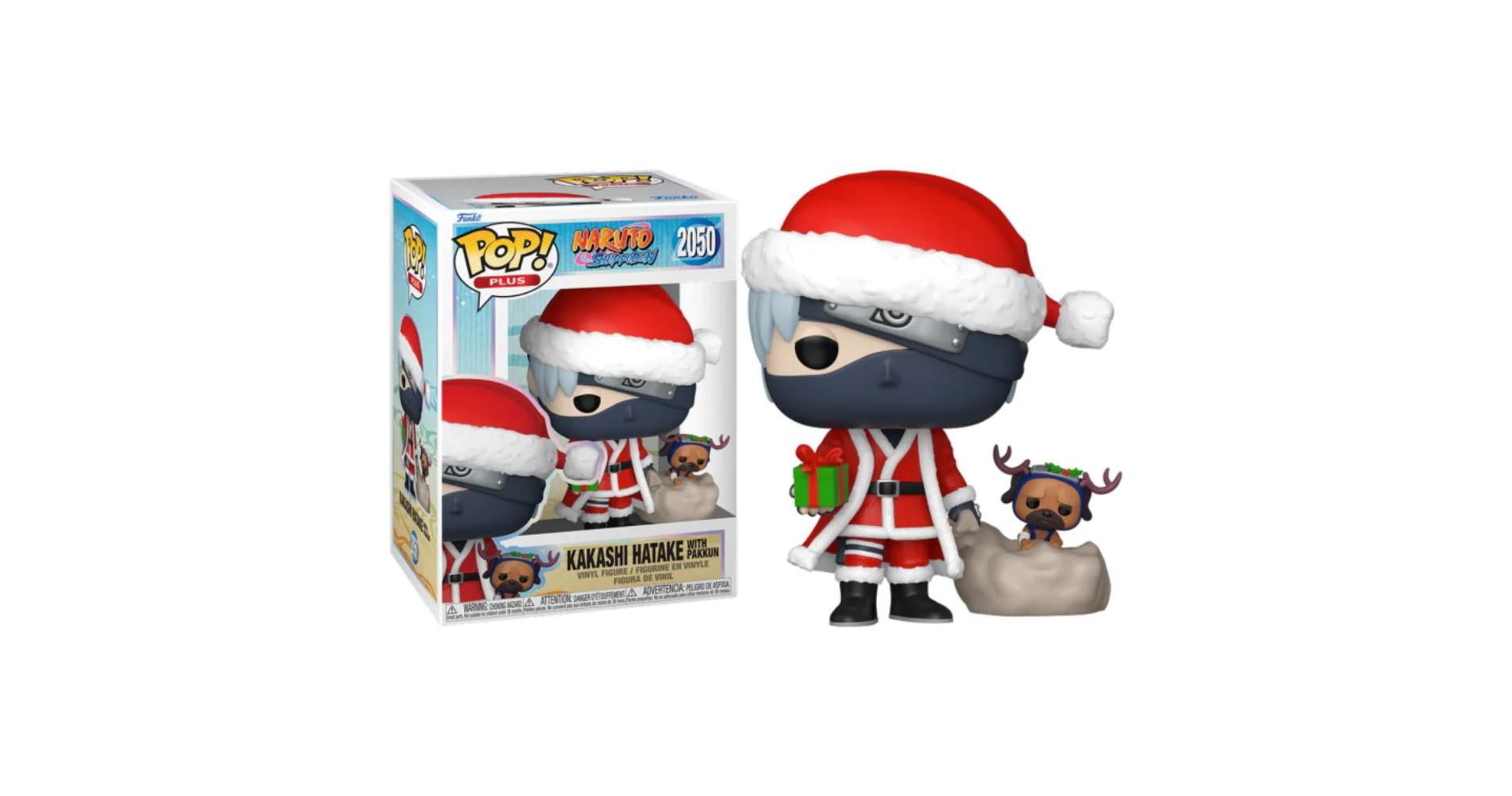 Funko Pop! Naruto Shippuden: Holiday Kakashi Hatake with Pakkuni #2050