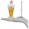 Old World Christmas Blown Glass Ornament for Christmas Tree, St. Louis Cardinals Glass of Beer - 3 of 3