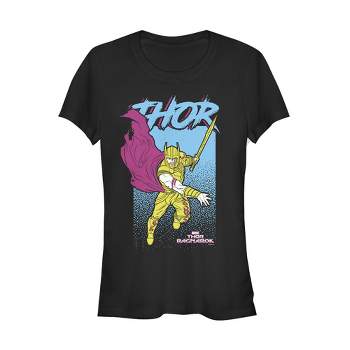 Juniors Womens Marvel Thor: Ragnarok Cape T-Shirt