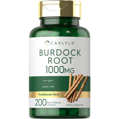 Carlyle Burdock Root 1000 mg | 200 Capsules
