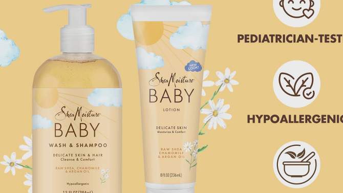 SheaMoisture Baby Calm &#38; Comfort Baby Care Kit - 3ct, 2 of 8, play video
