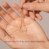 Benevolence LA 14K Gold Plated Mrs Necklace with Pave Stones - 2 of 4