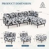 EROMMY flatable Couch Set, Portable Oxford Fabric Blow Up Couch Lounger, Outdoor Comfortable Air Seating Set - 3 of 4