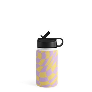 MariaMariaCreative Play Checkers Lavender Water Bottle - Society6 - 1 of 4