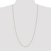 Black Bow Jewelry 0.7mm 14k Yellow Gold Solid Box Chain Lobster Clasp Necklace - 2 of 4