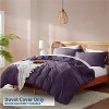 Nestl Soft Double Brushed Microfiber Duvet Cover Set with Button Closure - 2 of 4