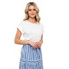 August Sky Women's T-shirt Twofer Maxi Dress - 4 of 4