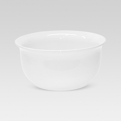 120oz Porcelain Scalloped Serving Bowl White - Threshold™