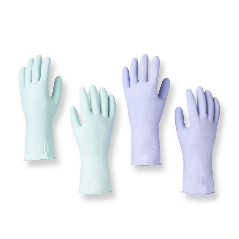 Reusable Double Pack Latex Gloves - Smartly™, 3 of 5