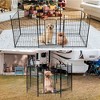 GOTGELIF 8 Panels 40" Height Dog Playpen Heavy Duty Pet Fence Indoor Outdoor - 3 of 4