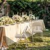 18'' 2 Pack Folding Chairs with Leather Padded Cushion Seats & Durable Metal Frame, Comfortable, Foldable, Portable - 4 of 4