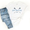 Yale University Lacrosse Sticks - Women's Short Sleeve Graphic T-Shirt - 2 of 4