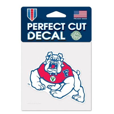 NCAA Fresno State Bulldogs 4"x4" Logo Decal