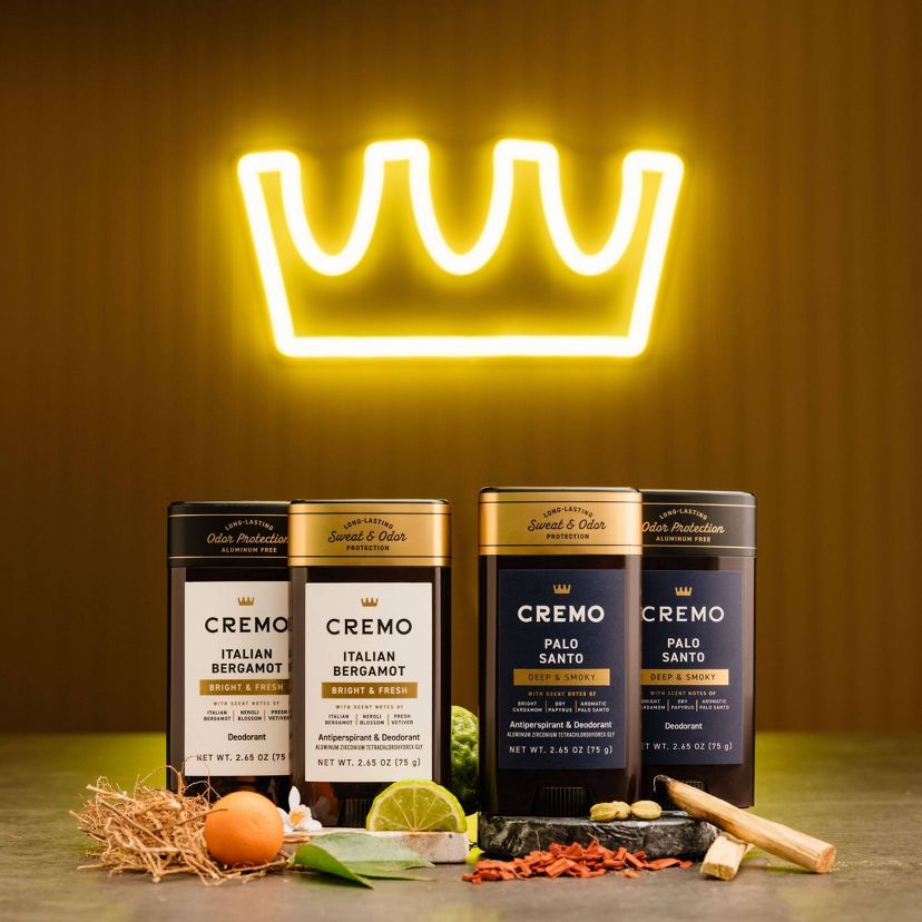 Cremo Antiperspirant and Deodorant for men