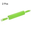 Unique Bargains Silicone Non-Stick Adjustable Pizza Pastry Mini Rolling Pin 2 Pcs - 3 of 4