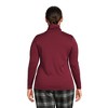 Lands' End Women's Supima Cotton Fitted Long Sleeve Turtleneck - 2 of 4