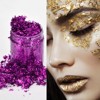 Unique Bargains Gold Foil Flakes for Nail Resin Crafts Painting Candle Making - 4 of 4