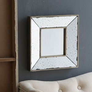 PAGED Bathroom Mirror, Traditional Vanity Mirror with Floral Accents for Bathroom, Bedroom - 1 of 4