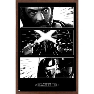 Trends International Star Wars: Obi-Wan Kenobi - Panels Framed Wall Poster Prints - 1 of 4