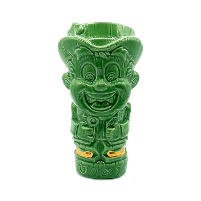 Beeline Creative Geeki Tikis General Mills 16-Ounce Ceramic Mug | Lucky Charms Lucky the Leprechaun