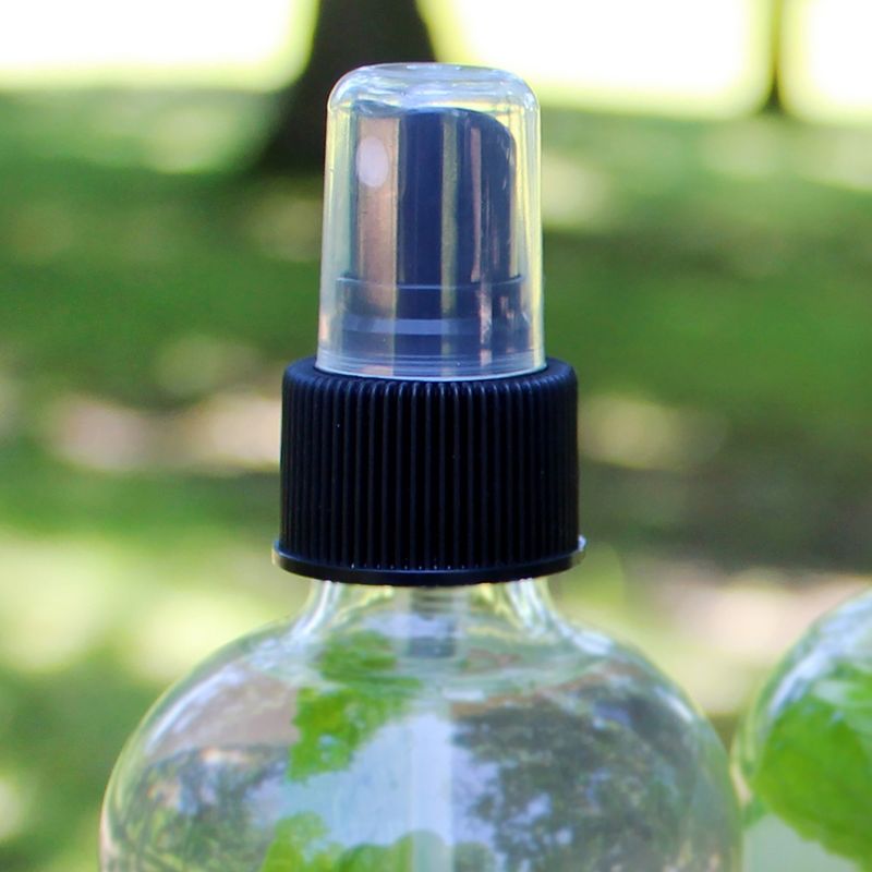 Cornucopia Brands 8oz Glass Bottles w/ Black Fine Mist Atomizer Sprayers for Aromatherapy, Perfume, Cologne, DIY & More, 5 of 7