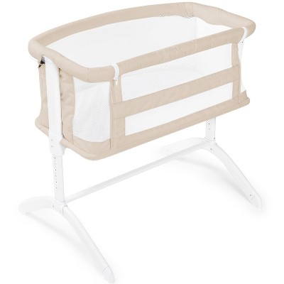 MYKKO Baby Delight Beside Me Serenity Bassinet | Lightweight Bedside Sleeper & Baby Bassinet | 7-Position Height Adjustment