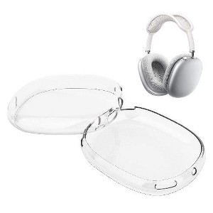 SAHARA - Hybrid Flex Case for Apple AirPods Max - Transparent Clear - 1 of 4
