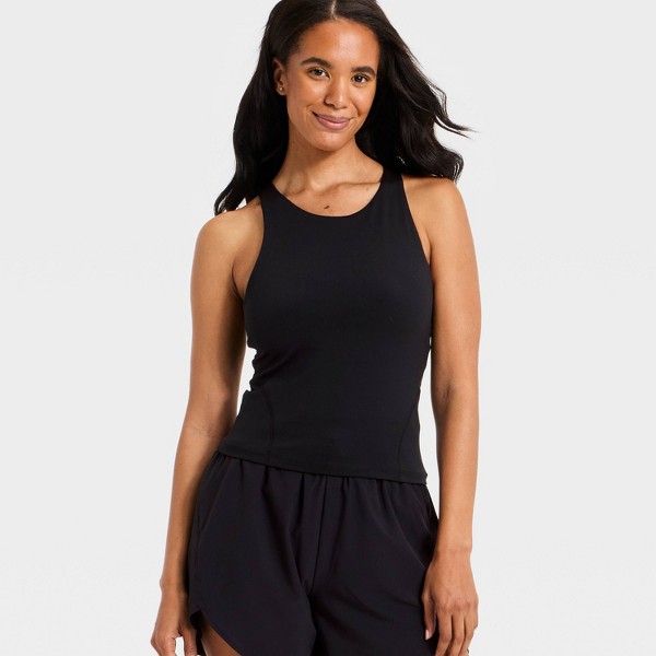 Top de soporte de espalda racerback de cuello alto superflexible para mujer - All In Motion™ 3