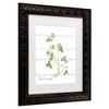 Trademark Fine Art - Lisa Audit My Greenhouse Clover Live Simply Matted Framed Art - 3 of 4