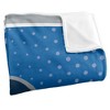 University Of New Orleans Logo Dots Silky Touch Blanket White 50x60 - 3 of 4