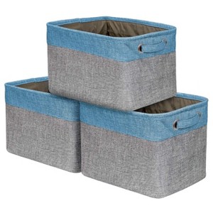 Sorbus 15 inch Collapsible Storage Bins with Handles - Perfect for Home Storage & Organization - 1 of 4