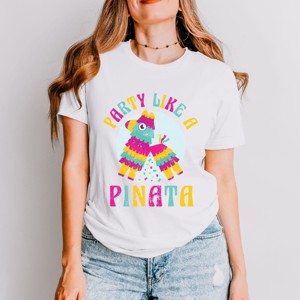 Simply Sage Market Party Like A Pinata Short Sleeve Tee - 1 of 4