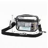 Garnen Clear Bag for Stadium Events, Clear Purse Crossbody Bags, Clear Stadium Approved Bags See Through Bag With Zipper and Adjustable Strap - 4 of 4