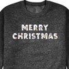 Men's - Winnie the Pooh - Merry Christmas Characters Graphic Fleece Sweatshirt - 2 of 4