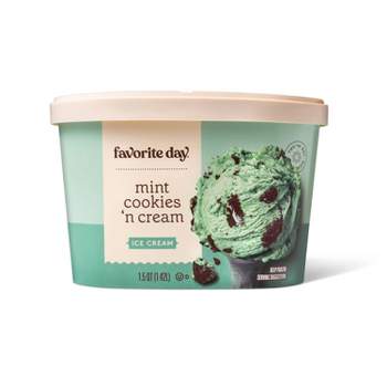 Mint Cookies & Cream Ice Cream - 48oz - Favorite Day™