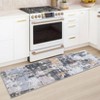 Area Rugs for Living Room Bedroom, Modern Abstract Machine Washable Rug Soft Rug, Low Pile Non Slip Carpet - 2 of 4