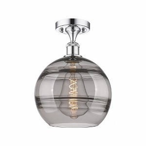 Rochester - 1 Light Semi-Flush Mount In Industrial Style-12.88 Inches Tall and 10 Inches Wide - 1 of 1