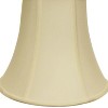 Vynxaria Slant Bell Softback Lampshades, 7"x14"x11" Egg with Washer Fitter - 2 of 4