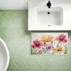 Stupell Industries Poppy Place Flower Garden Printed Plush Bathroom Floor Mat, design by Kim Allen - 3 of 4