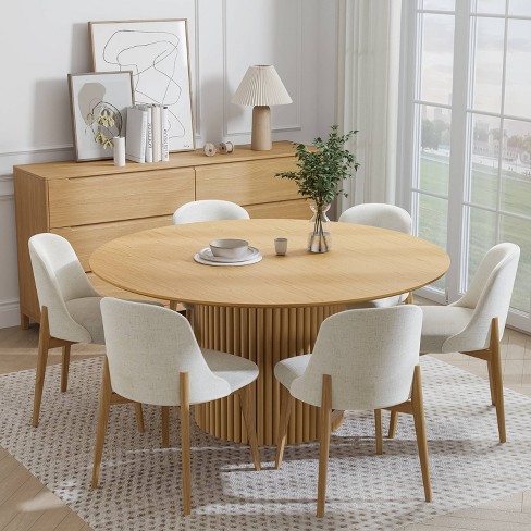 Mid century modern dining table target clearance