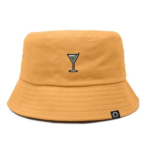 Dalix Martini Cotton Bucket Hat Lightweight Outdoor Travel Beach Everyday Womens - 1 of 4
