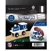 MasterPieces Officially Licensed NFL Indianapolis Colts Wooden Toy Train Engine For Kids - 4 of 4
