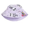 Disney Minnie Mouse Winnie the Pooh Nightmare Before Christmas Baby Girls Snap Romper and Bucket Sun Hat Newborn to Infant - image 4 of 4