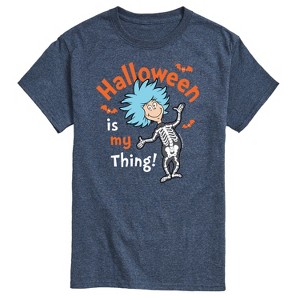 Men's - Dr. Seuss - Halloween Is My Thing Short Sleeve Graphic T-Shirt - 1 of 4