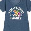 - Baby Shark - Fintastic Family Graphic Short Sleeve Fleece Dress - 2 of 4