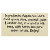 Zum Goat's Milk Patchouli Soap - Case of 6/3 oz - 3 of 4