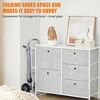 46.5" Aluminum Hand Truck 2 in 1 Folding Dolly Cart 770 lbs Capacity Heavy Duty - 4 of 4