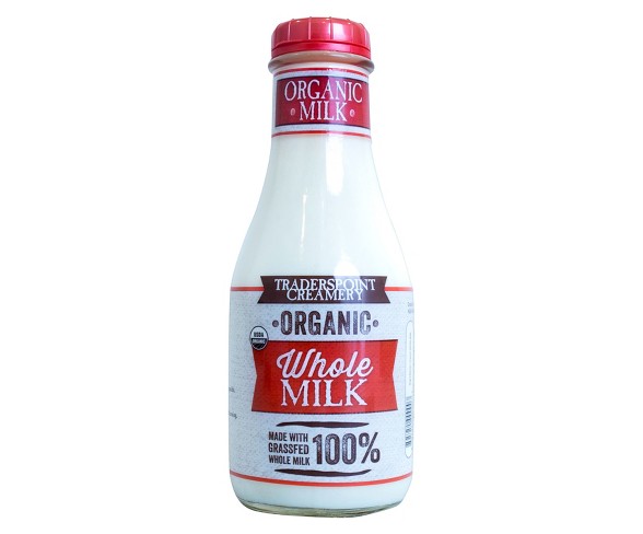 Traders Point Creamery Organic Whole Milk - 1qt