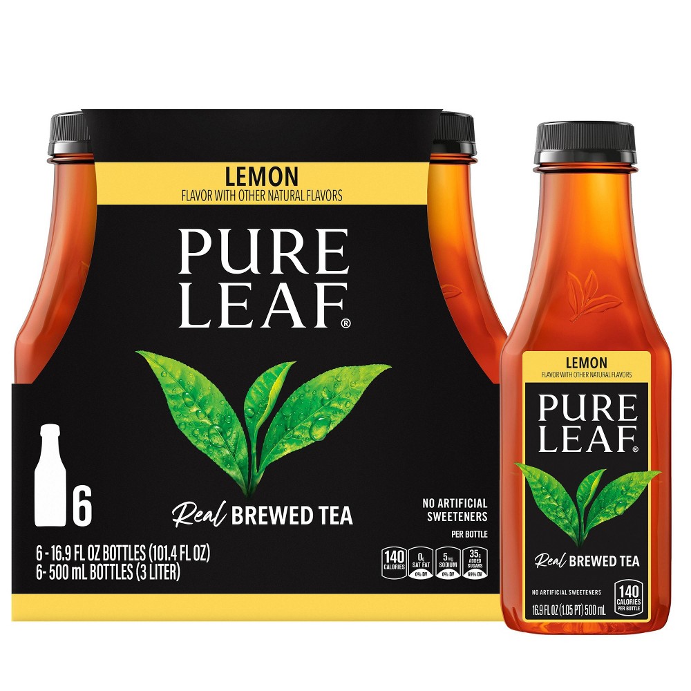 Pure Leaf Lemon Iced Tea - 6pk/16.9oz Bottles