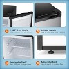 ZAFRO 2.1 Cu.ft Upright Freezer, Small Mini Freezer with Adjustable Thermostat,Removable Shelves, Reversible Single Door,Bedroom/Home/Dorms - 3 of 4